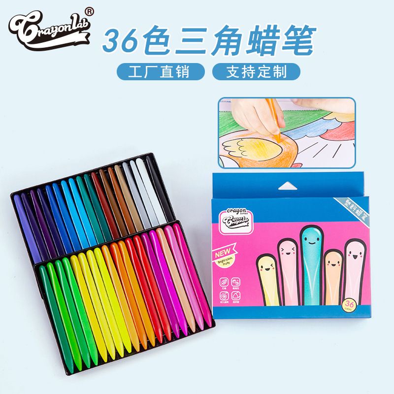

Crayon Non Toxic Crayon Lab Isi 36 pcs