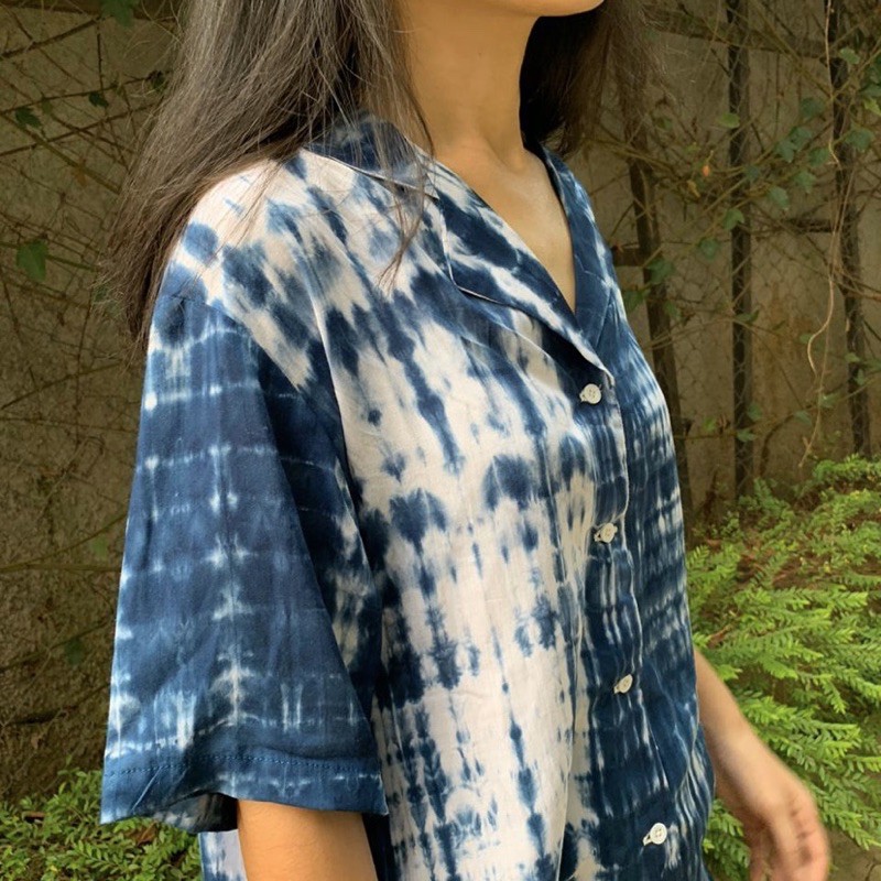 KEMEJA TIE DYE, KEMEJA SHIBORI