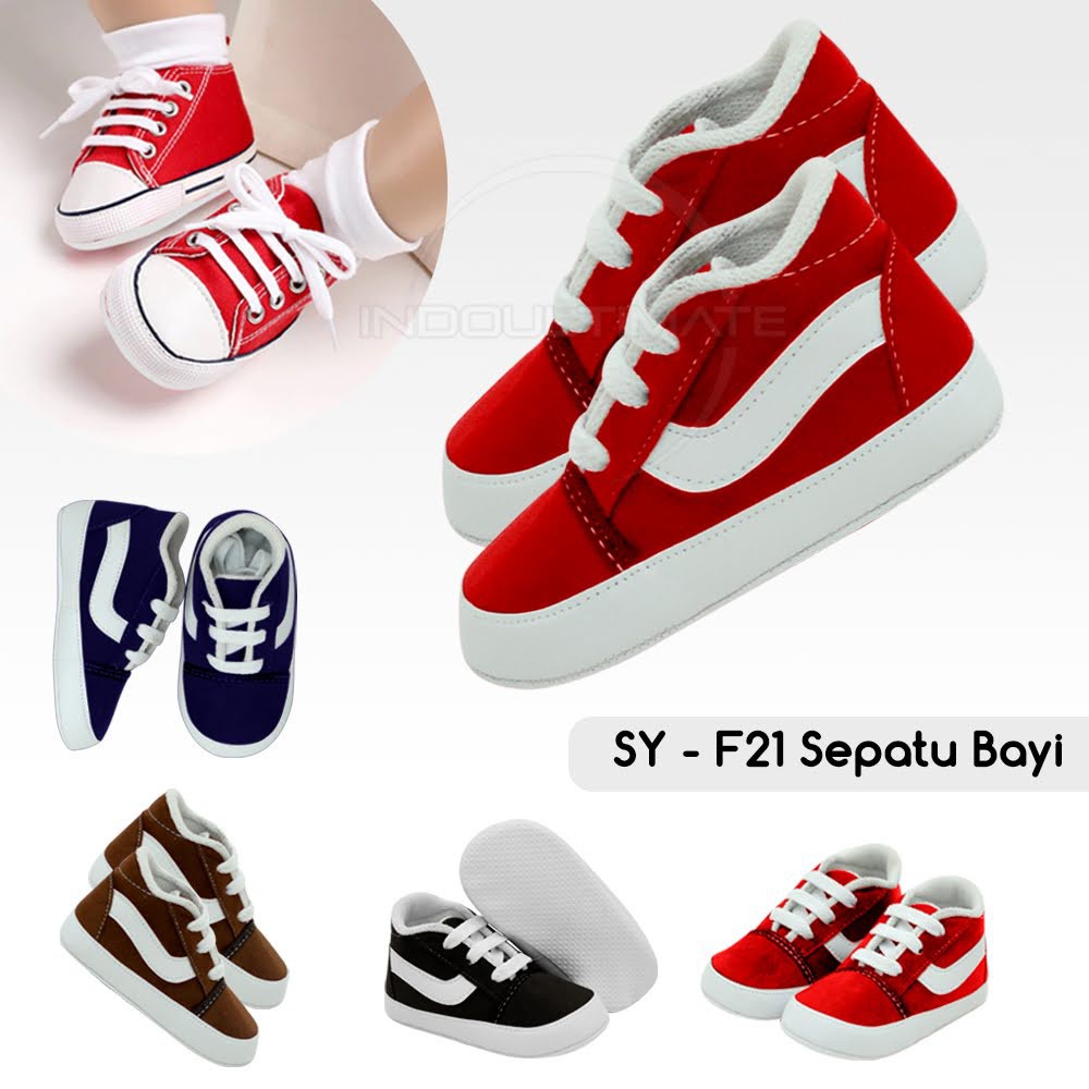 Sepatu Sneakers Anak Bayi Balita SY-F21 Sepatu Bayi Baby Shoes Sepatu Anak Sepatu Bayi Laki-Laki