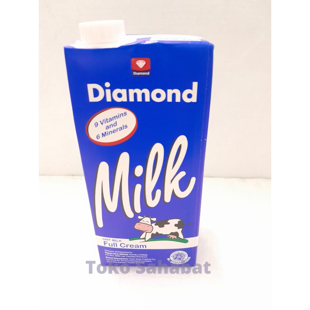 

[ SUSU UHT ] Diamond Milk Full Cream 1 Liter | UHT Diamond Lowfat | UHT Diamond Coklat 1 Liter