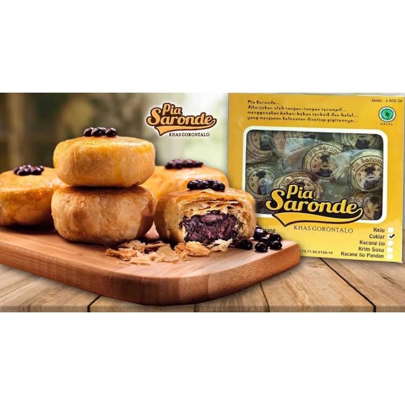 Pia Saronde Khas Gorontalo (ukuran mini/kecil)