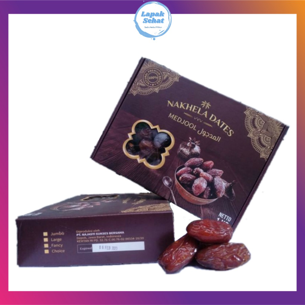 

KURMA MEDJOOL NAKHELA DATES EKSKLUSUF THE KING OF DATES 1 kg