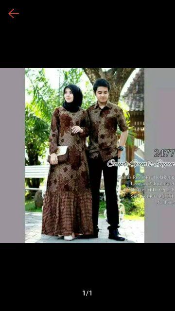 Maura Couple - Sania Ruffle Batik Couple Ori Ndoro Jowi Dnt Garansi Termurah Shopee - Solo