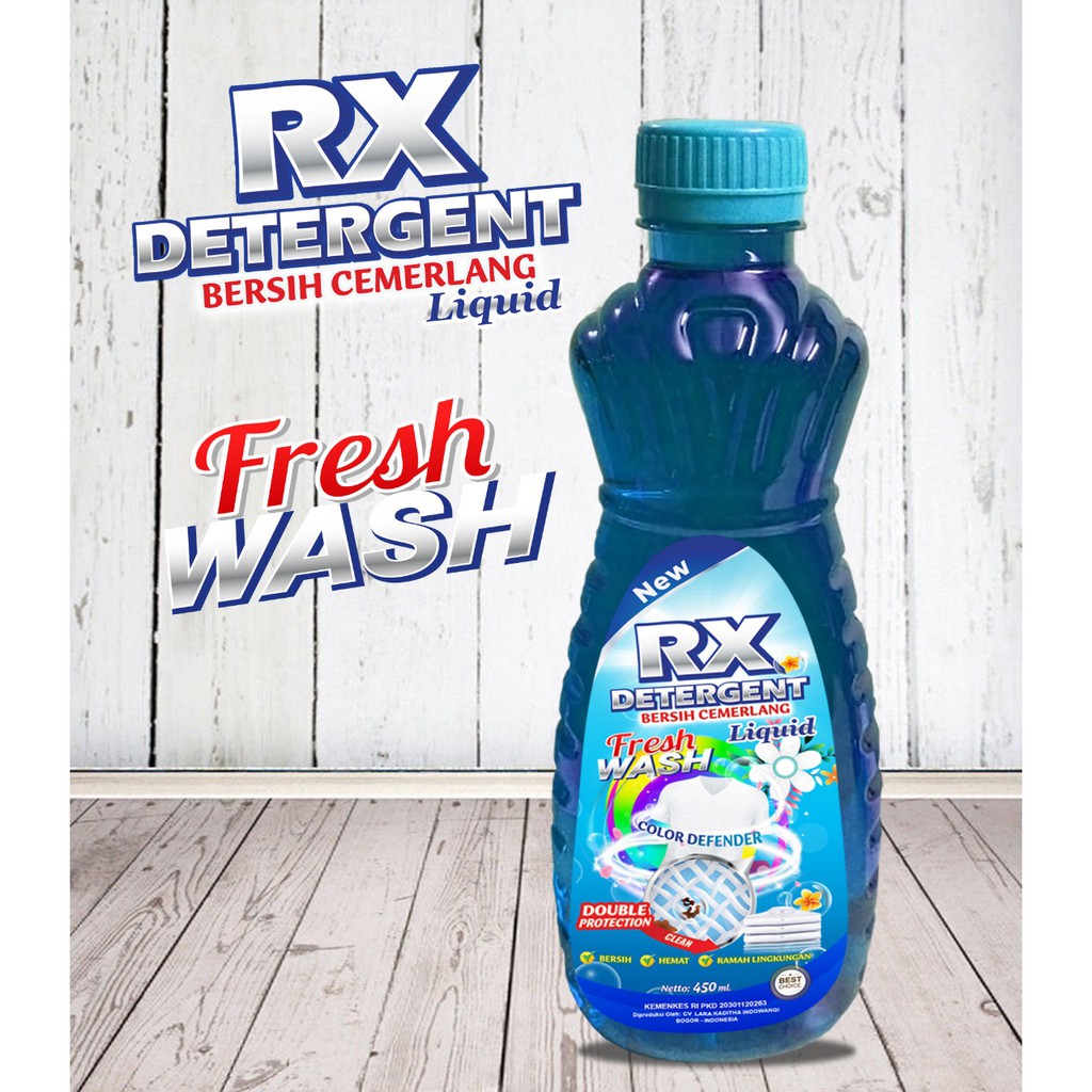 Sale Deterjen Sabun Cuci Baju Fresh RX Detergent Gratis Sikat Sponge