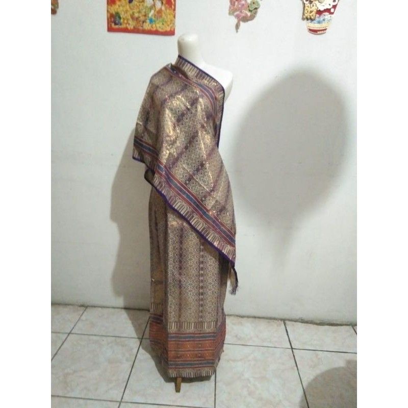 Rok songket selendang/songket siap pasang//rok songket jadi//rok songket murah