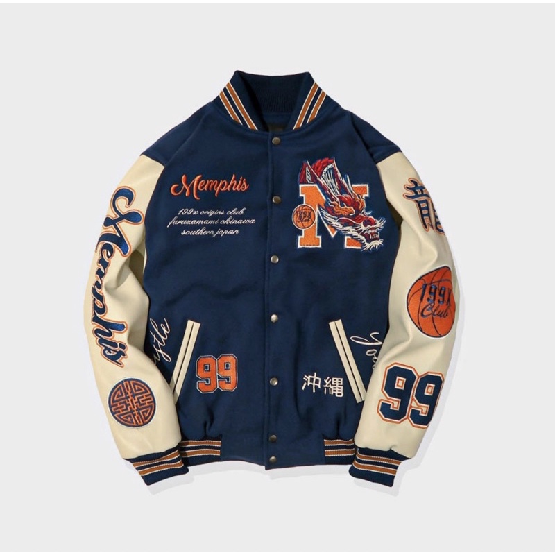 Jaket Varsity MEMPHISORIGINS OKINAWA