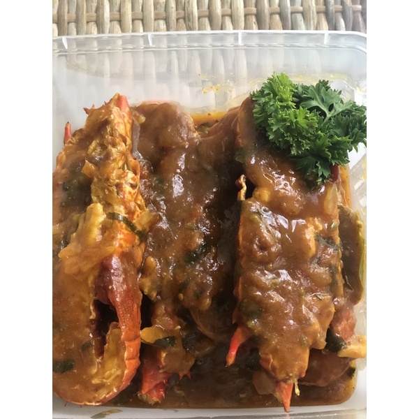 

Lobster saus padang 1/2kg isi 2 ilovbster