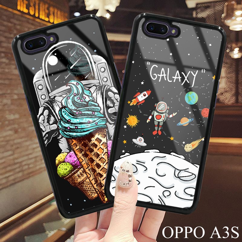 {U01} Hardcase Glossy 2D OPPO A3S A1K A5 A9 2020 A91/RENO 3 A52/A92 A53