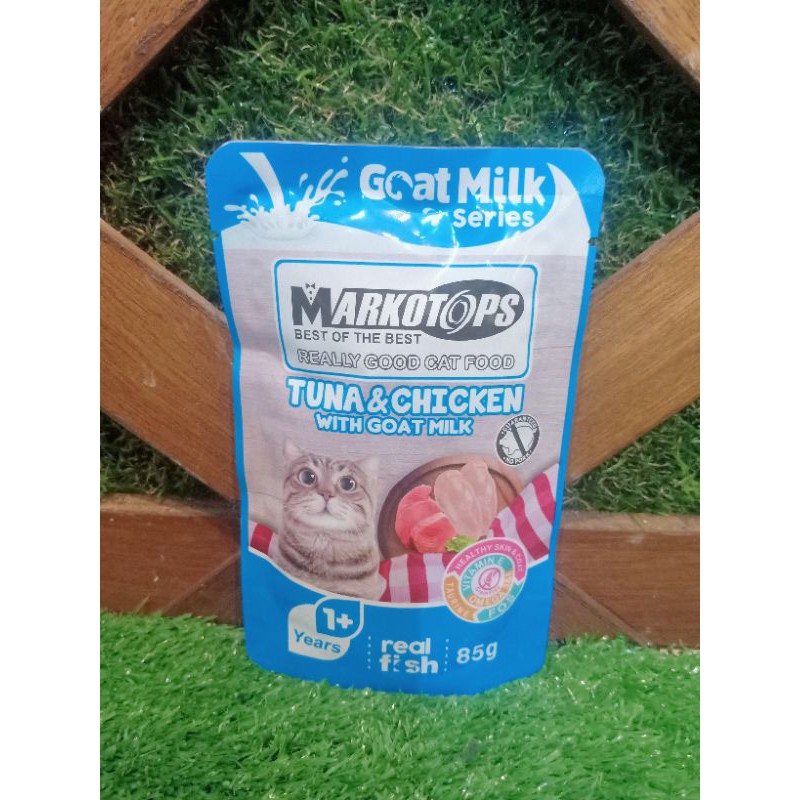 Markotops Wet Cat Food 85gr / Makanan Kucing Markotop Pouch 85gr / Markotops Wet 85gr