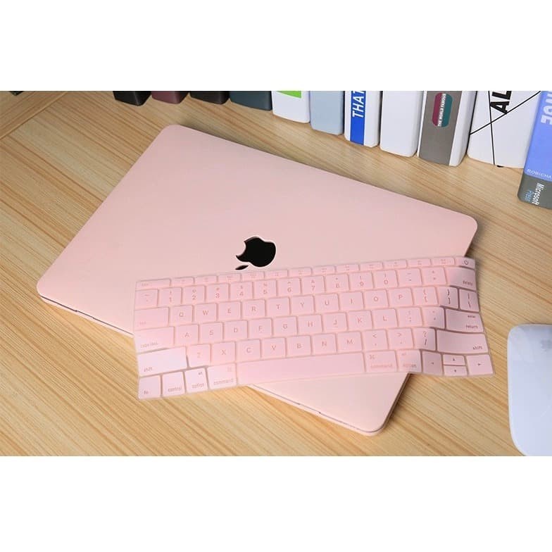 Cover Hardcase Macbook Air 13 inch A1466 A1369 2010 2017 - Merah Muda