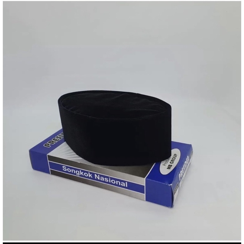 songkok hitam polos, songkok nasional-Hitam Ac