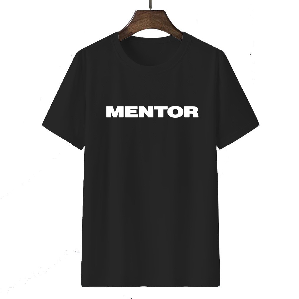 Tshirt Baju Kaos Distro Mentor / Kaos Distro Pria Wanita