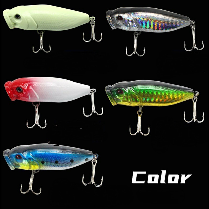 Umpan Pancing Casting Ultralight Fishing Lure hard bait import Popper UL 7cm 8,5 gram floating top water