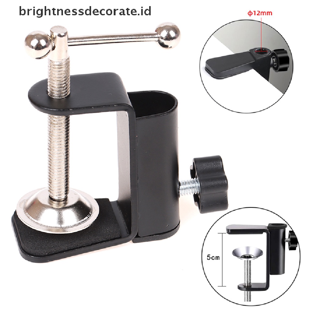 Bracket Klem Holder Lampu Meja Untuk Mic