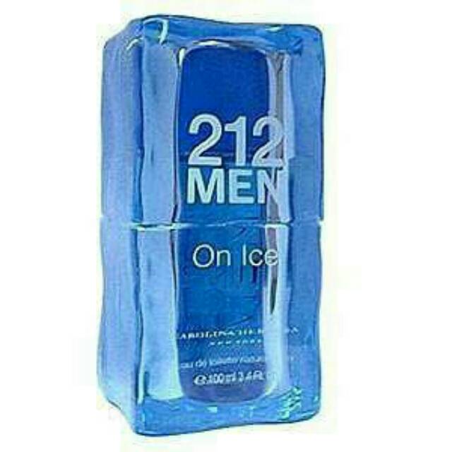 Parfum Pria Original Carolina Herrera 212 Men On Ice Ori Farpum Reject