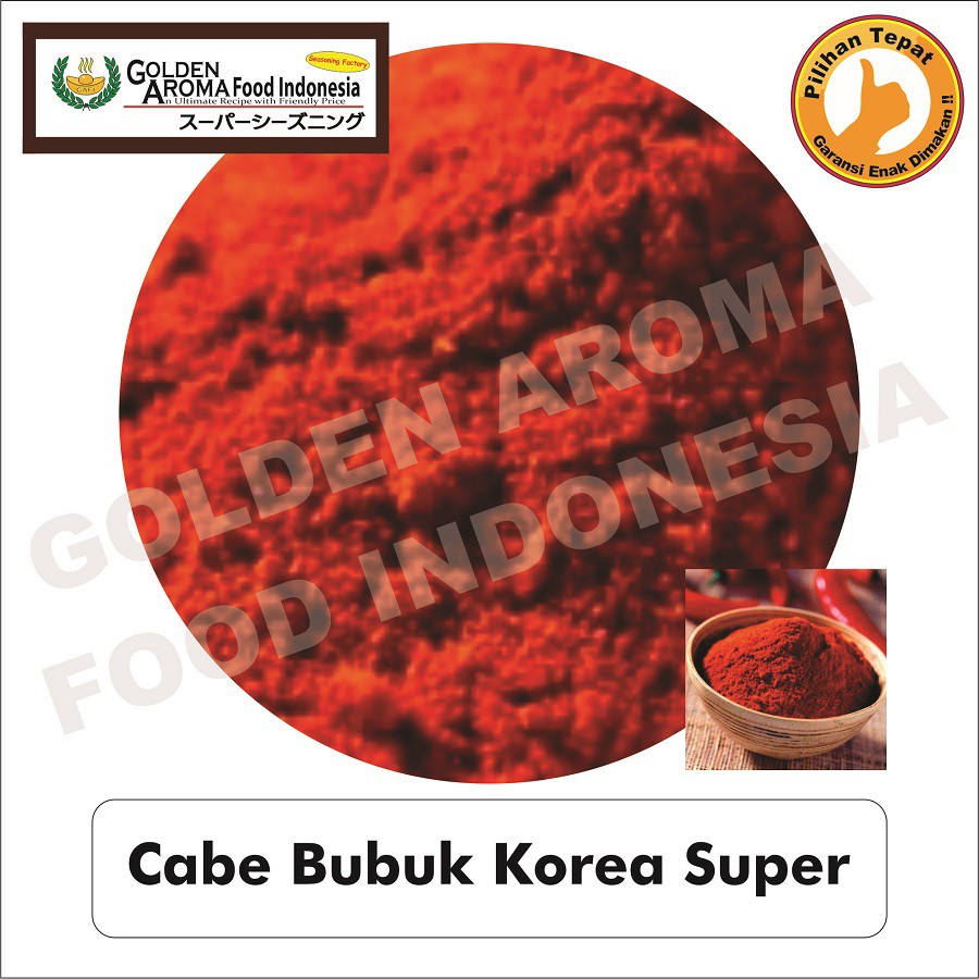 

bumbu tabur bubuk cabe korea super 1000 gr / 1 kg enak, murah, halal