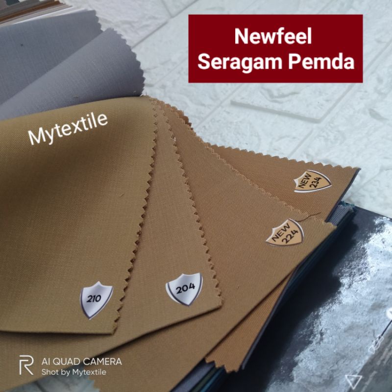 zhivago newfeel maxistyle kain seragam Pemda Khaky semi wool