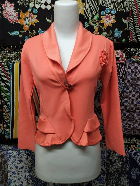 blazer gardigan wanita rompi