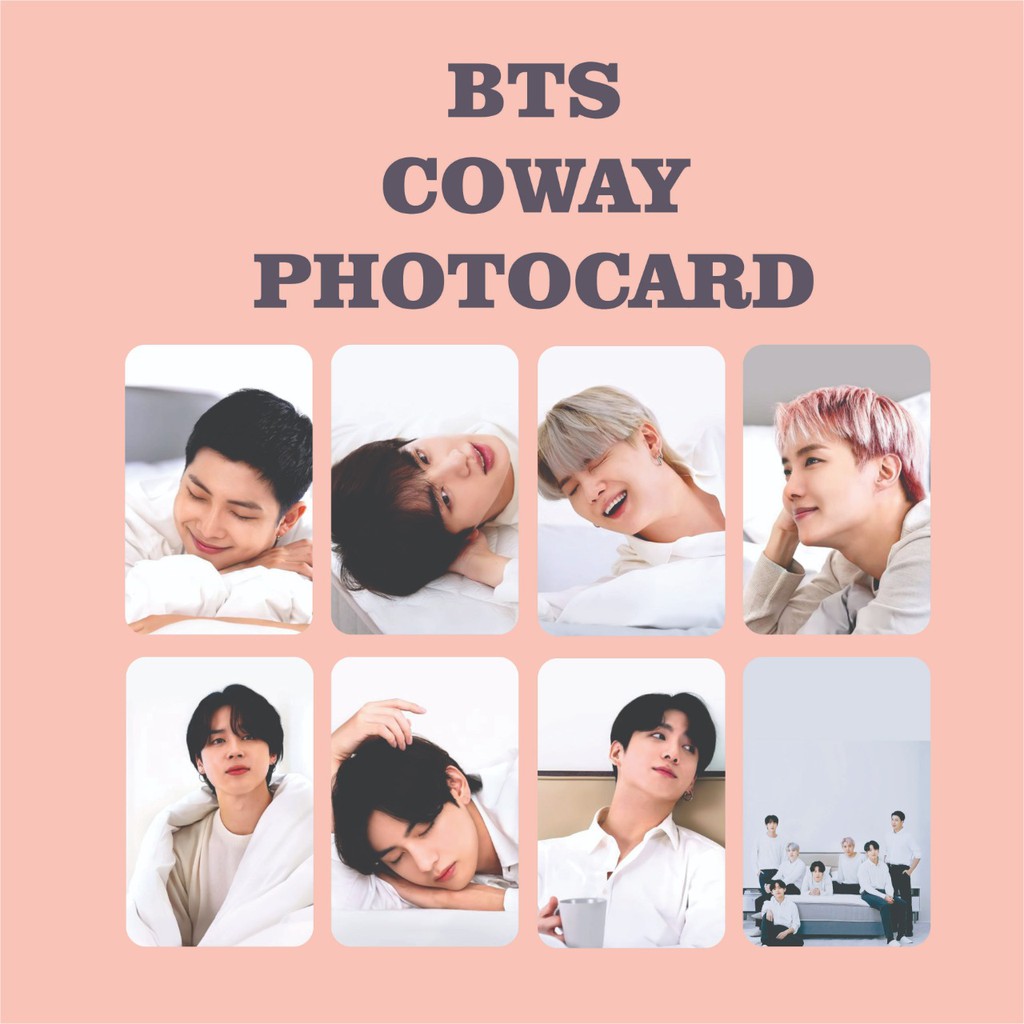 BTS COWAY PHOTOCARD