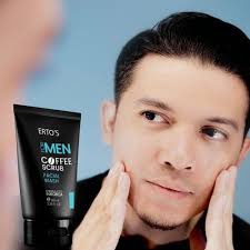 [ORI] Paket Hemat 4in1 Perawatan Wajah Pria Facial Treatment Toner Coffe Scrub dan All in Cream For Men 100% BPOM