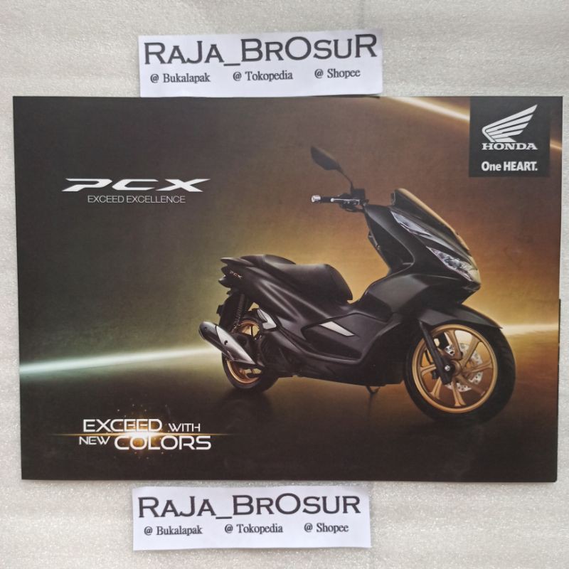 Poster brosur Honda PCX