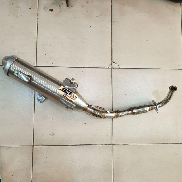 KNALPOT TSUKIGI DAENG DV FULL STAINLESS VARIO150 PCX NEW AEROX155 NMAX OLD, NEW 2020 ADV PCX160 2021-Aerox155