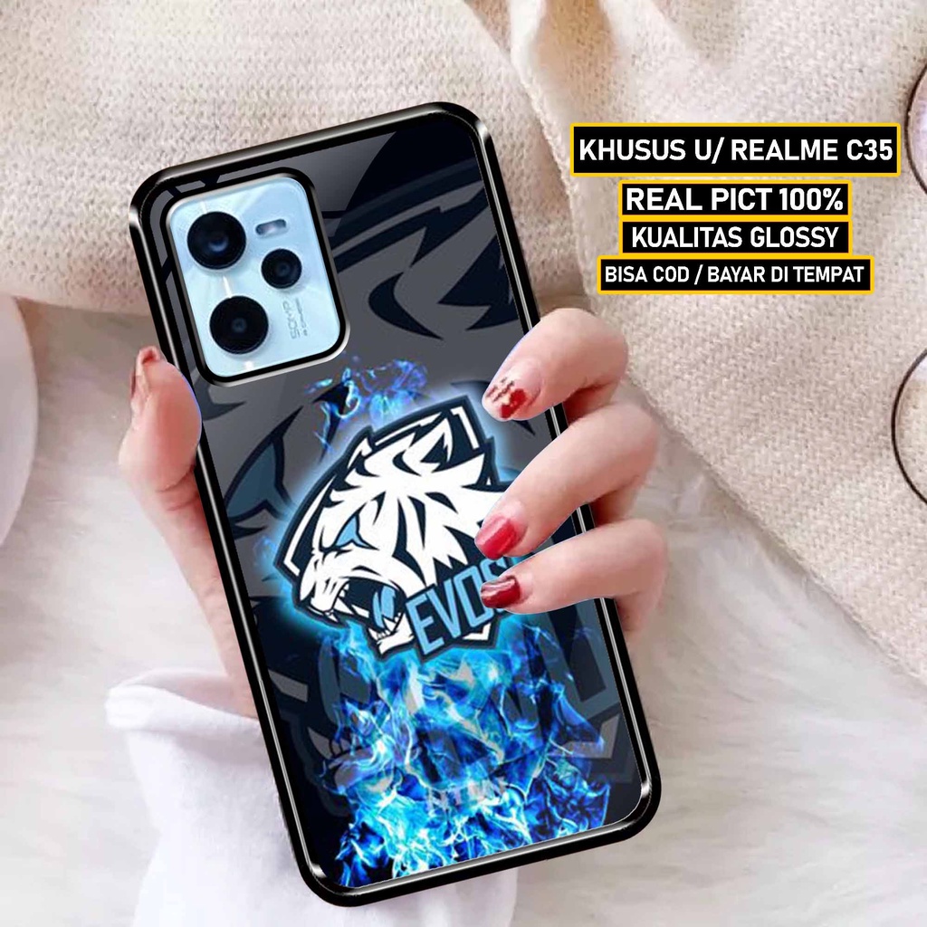 Sukses Case REALME C35 - Hardcase 2D Glossy Realme C35 - Silikon Hp Realme C35  - Silicon Hp Realme 