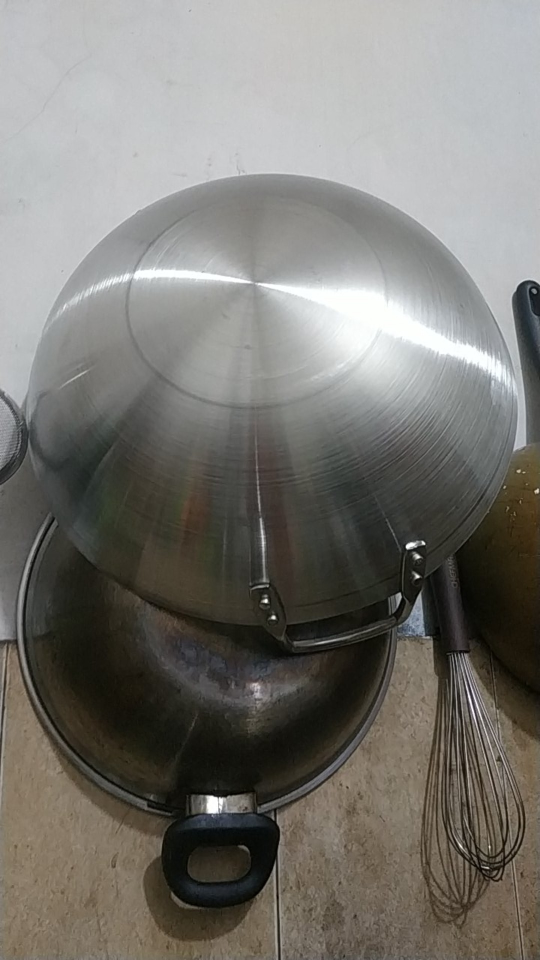 U 36cm Komodo Kuali Wajan Penggorengan Stainless Steel Diameter 36 Cm