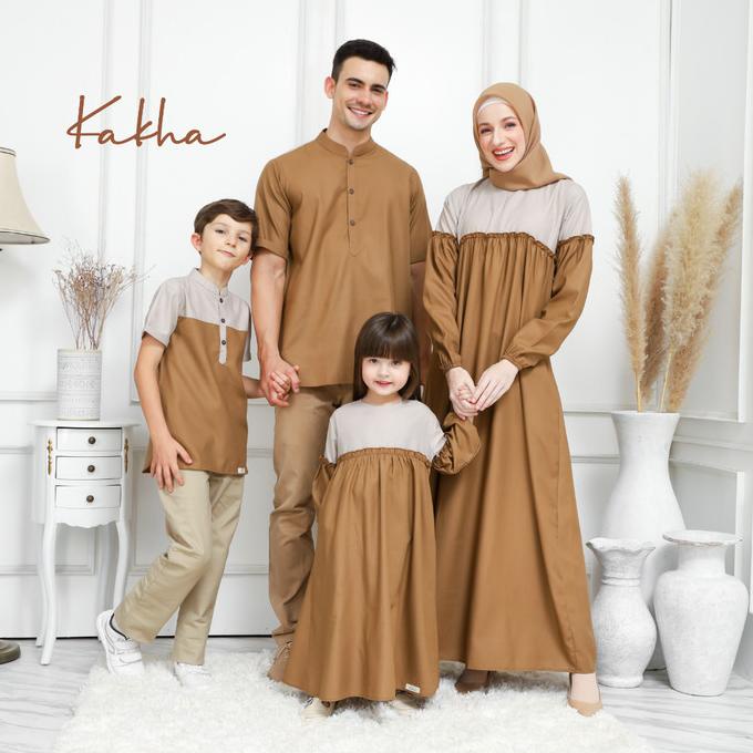 Kakha - Raya Series (Khaki) - Sarimbit Keluarga Muslim