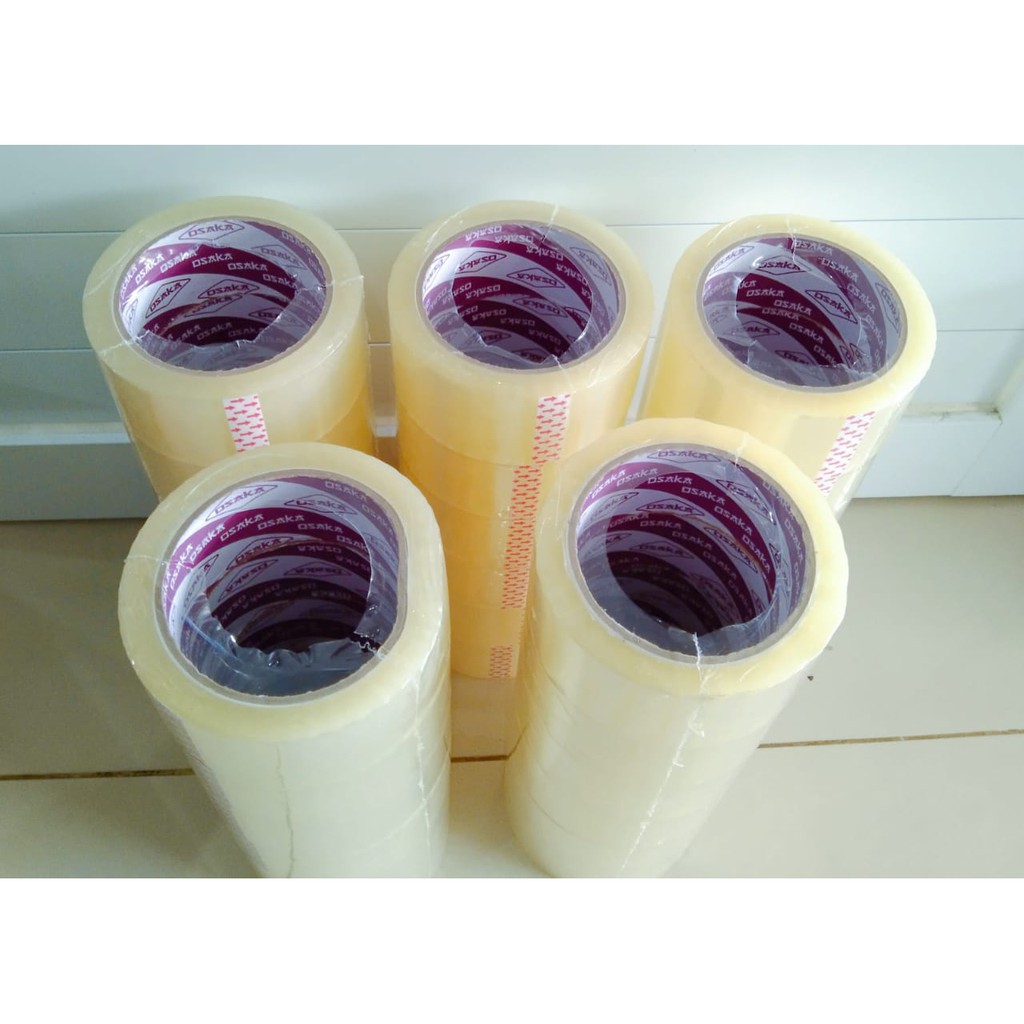 

Lakban Murah Lucky Tape 100 yard 45 mm Bening Dan Coklat 6 Pcs Bisa Bayar DI Tempat