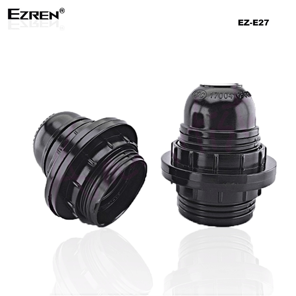 Ezren EZ-E27 Fitting Jerman Lampu Gantungan Double Ring