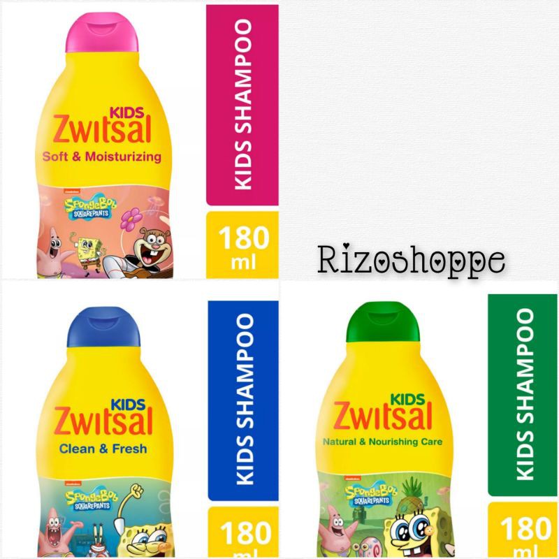 Zwitsal Kids Shampoo 180ml