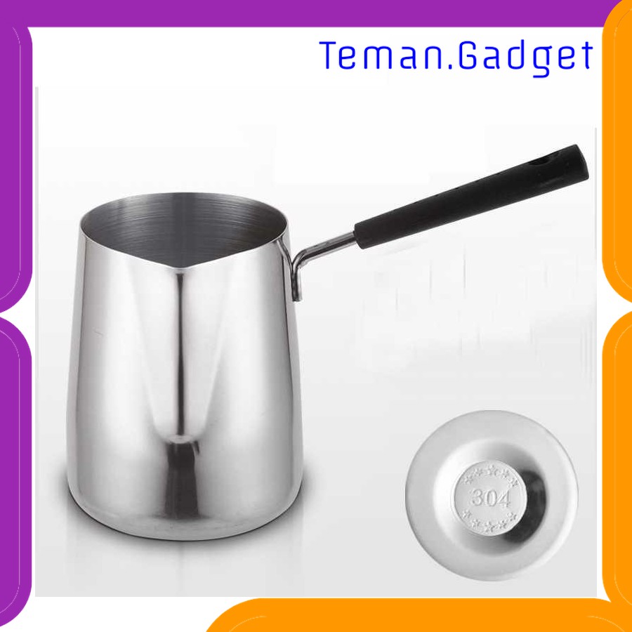 TC-PD010 DROHOEY GELAS KOPI ESPRESSO LATTE LONG HANDLE STAINLESS STEEL - S07