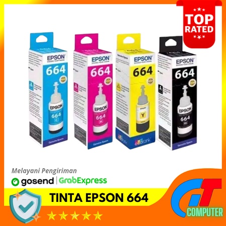 Tinta Epson L100 L110 L120 L200 L210 L220 L300 L310 664 Original