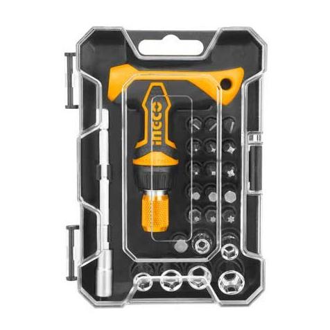 Ingco Hksdb0188 T-Handle Wrench Screwdriver Set Obeng Set