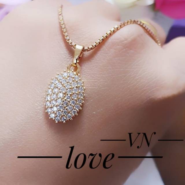 Kalung liontin cantik 003