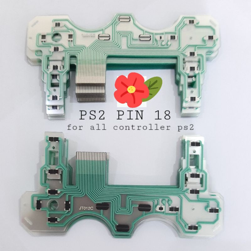 Mika PCB Plastik stik PS2 PIN 18