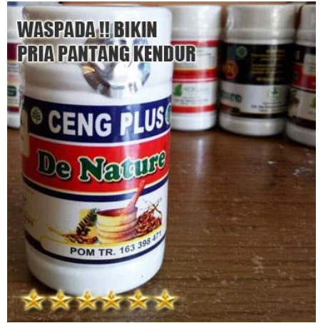 OBAT HERBAL MENINGKATKAN GAIRAH SEKSUAL PRIA CENG PLUS ASLI DENATURE