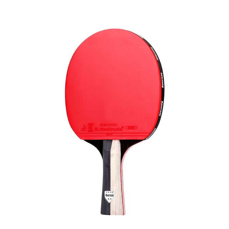 Kokutaku X4 - 4 Star Bet Pingpong Blade Carbon Set Kayu Rakitan Pabrik