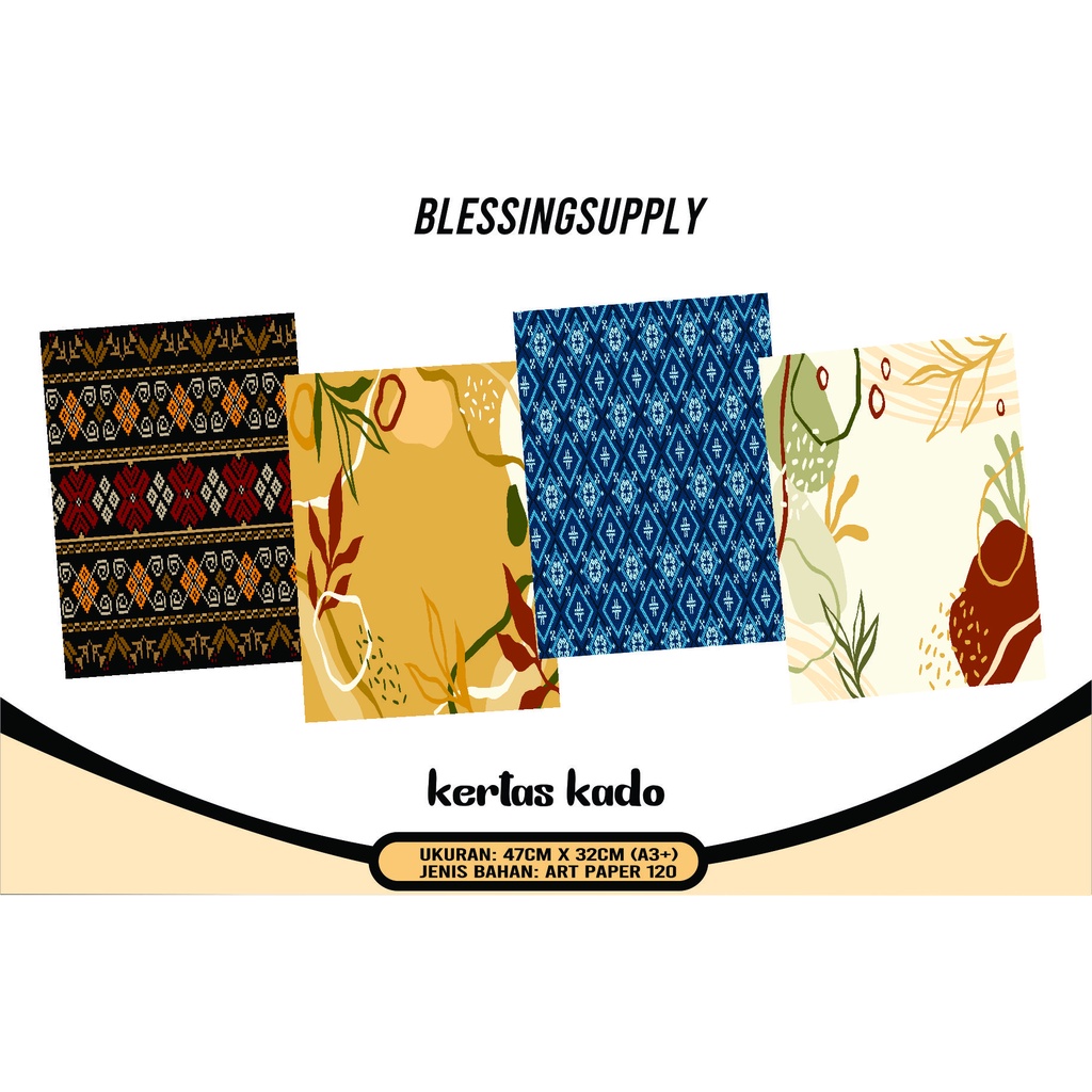

CATALOG 2 I KERTAS KADO CUSTOM I KERTAS KADO CUSTOM MUKA I KERTAS KADO CUSTOM LOGO I WRAPPING PAPER