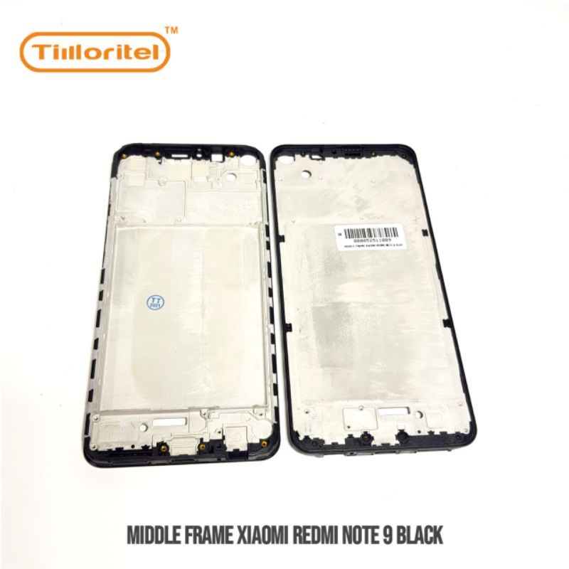 MIDDLE FRAME XIAOMI REDMI NOTE 9 BLACK