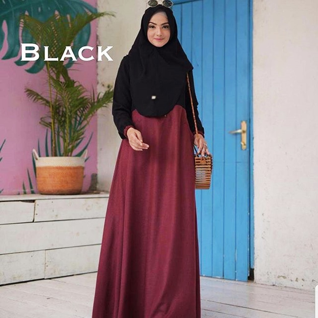 \ud83d\udc97Gamis Terbaru Gamis Syari Baju kekinian Baju Muslim Gamis Murah Gamis Polos Gamis Wanita T089