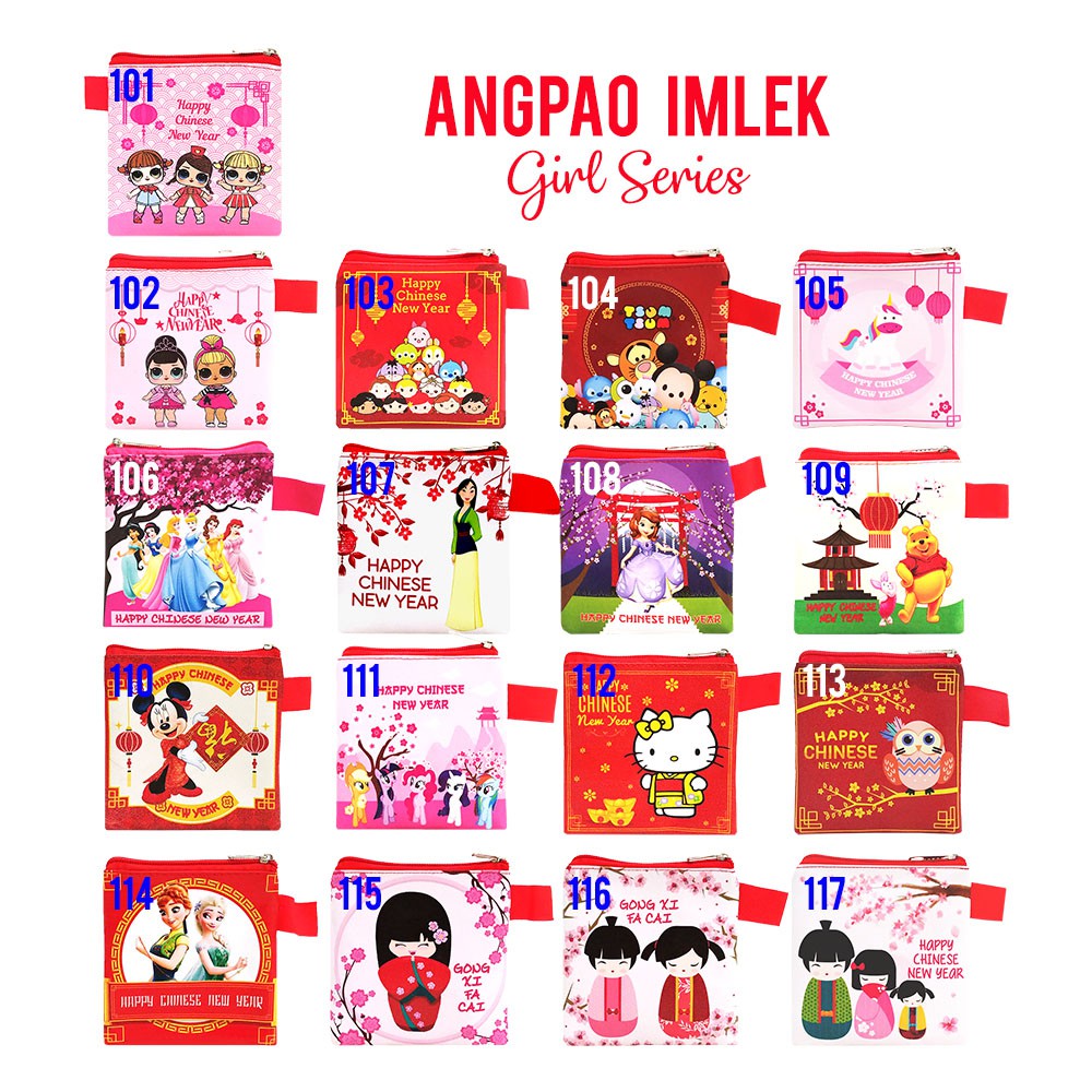 Angpao Imlek Custom Beda Nama Dan Beda Gambar Chinese New Year Tahun Baru Imlek Ang Pao Amplop Shopee Indonesia