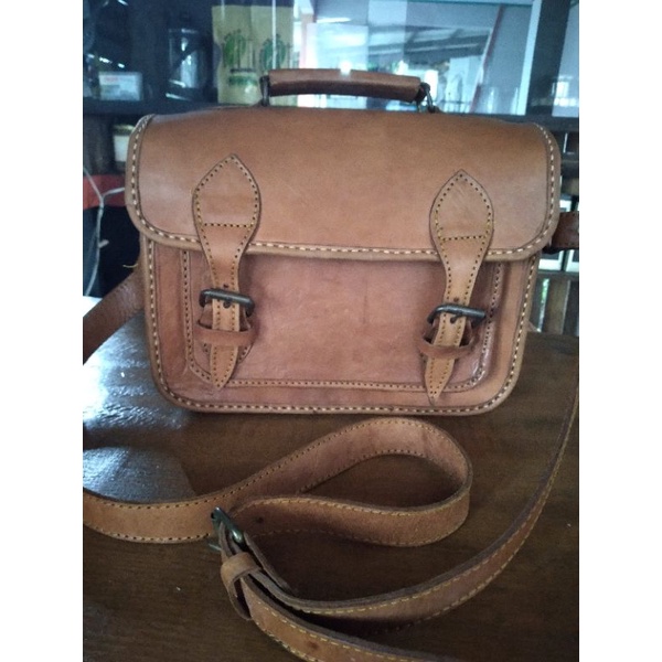 Tas Postman Kulit Preloved Pribadi