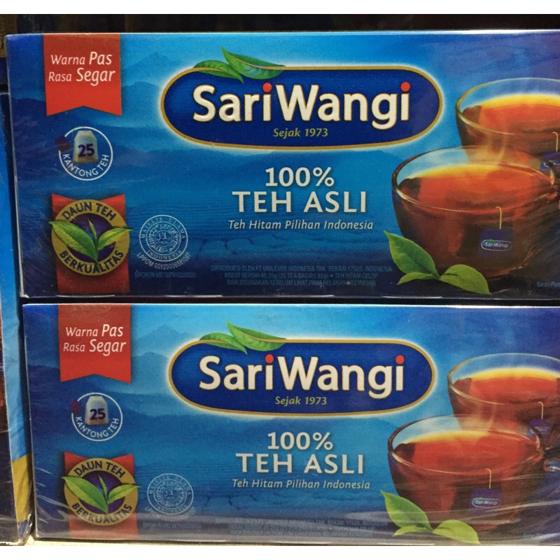 

Teh SariWangi Celup isi 25 kantong