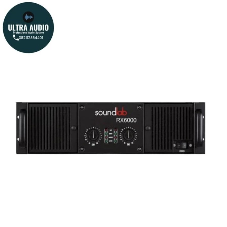 SoundLab RX6000 / RX 6000 / RX-6000 Power Amplifier ORIGINAL