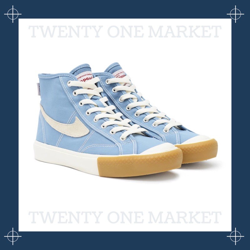 Sepatu Compass Gazelle High Blue Sky Size 37 (BNIB)