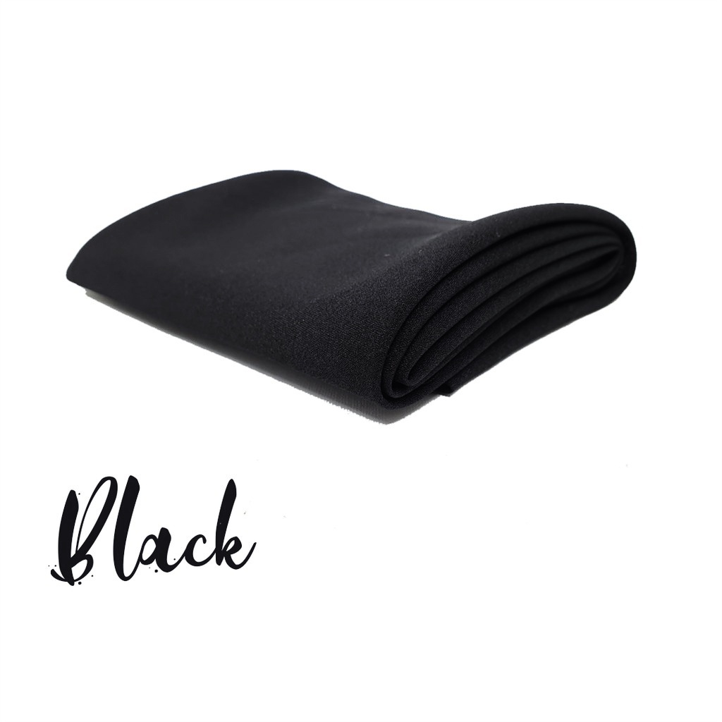 Hijab BERGO TALI KRIWIL / Maryam Diamond / Jilbab Instan / Khimar Rempel-Black