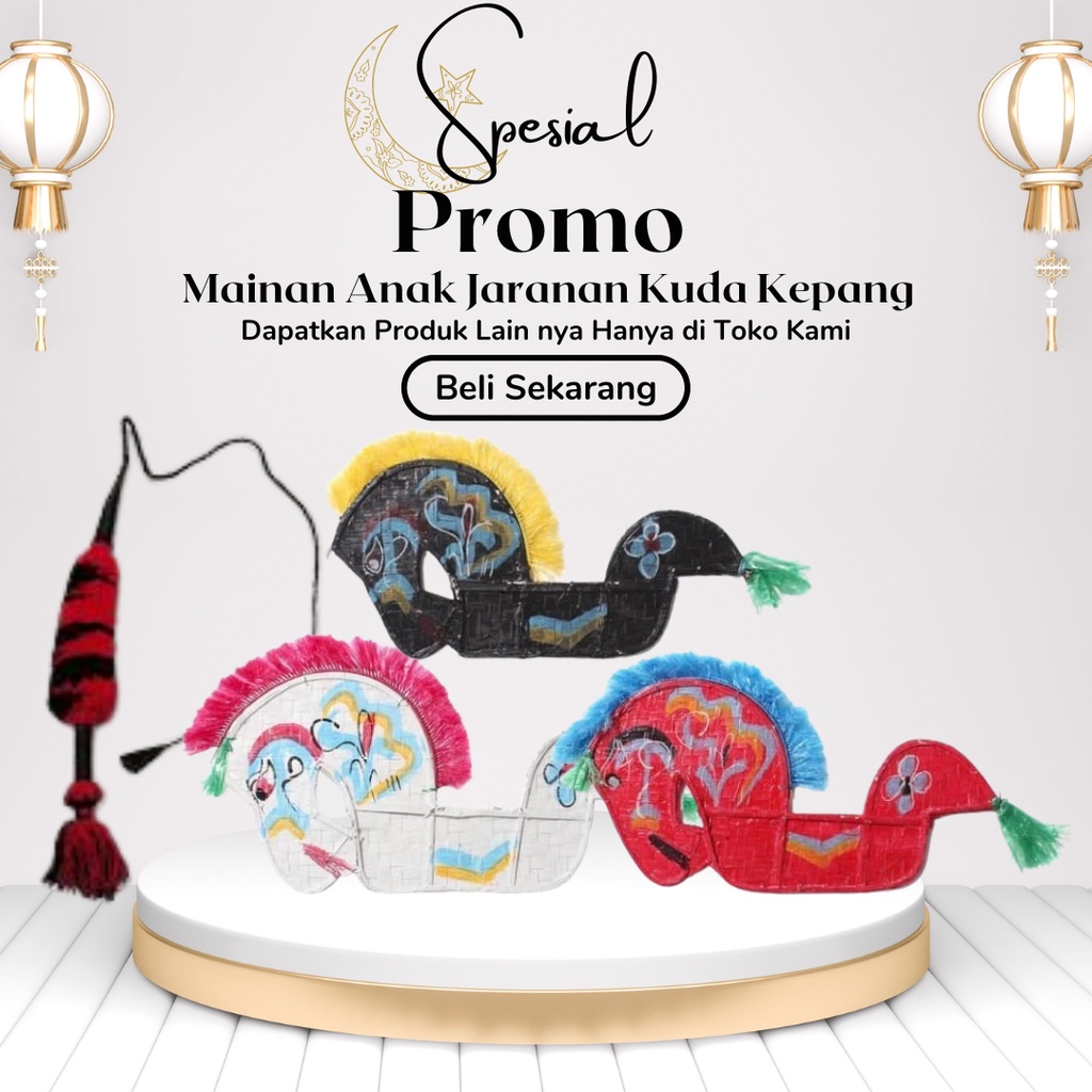 ☄️NEW✨ Kuda Lumping/Jaranan/Kuda Kepang Mainan Kuda Lumping Anak / Kuda lumping SD jaranan kepang ja
