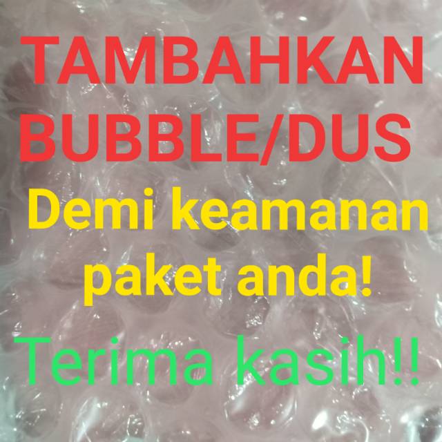 

Bubble wrap dan kardus extra / dus packing tambahan bubble wrap / tambahan packing bonus hadiah